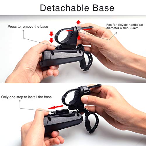 Coolrunner Bike Horn, Ultra Loud Electric Bicycle Bell 6 Modes, Cycling Handlebar Ring Alarm Bells with Free Screwdriver for Kid's Bike, Road Bike, Mountain Bike(100-120 DB) - Image 3