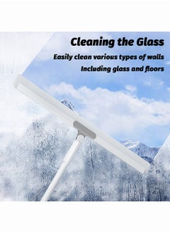 Generic Multifunction Magic Broom Floor Squeegee, 180° Rotatable Squeegee Scrubber for Floor & Window, Water Squeegee Quick Drying Water and Dust Remover for Window,Bathroom,Kitchen,Tile,Car Glass  - Image 5