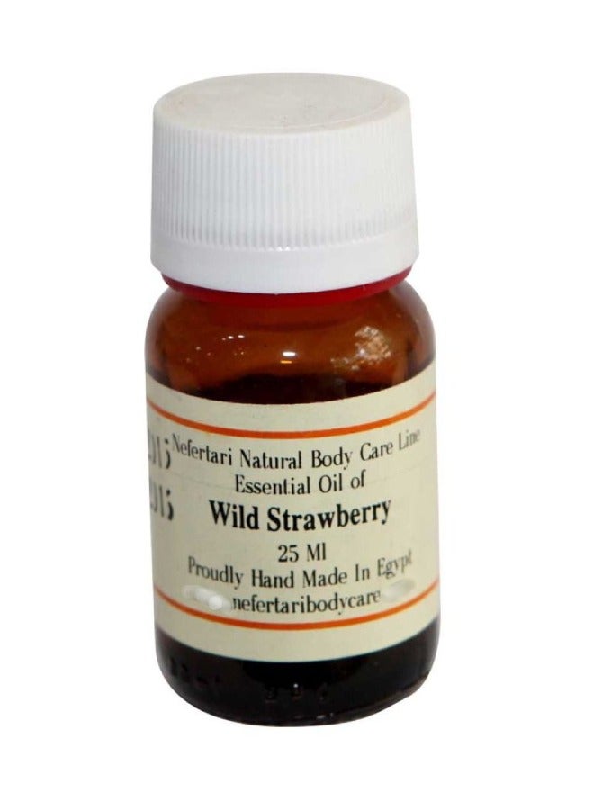 زيت الفراولة العطري من نفرتاري – زيت عطري مركز برائحة فاكهية منعشة (25 مل)