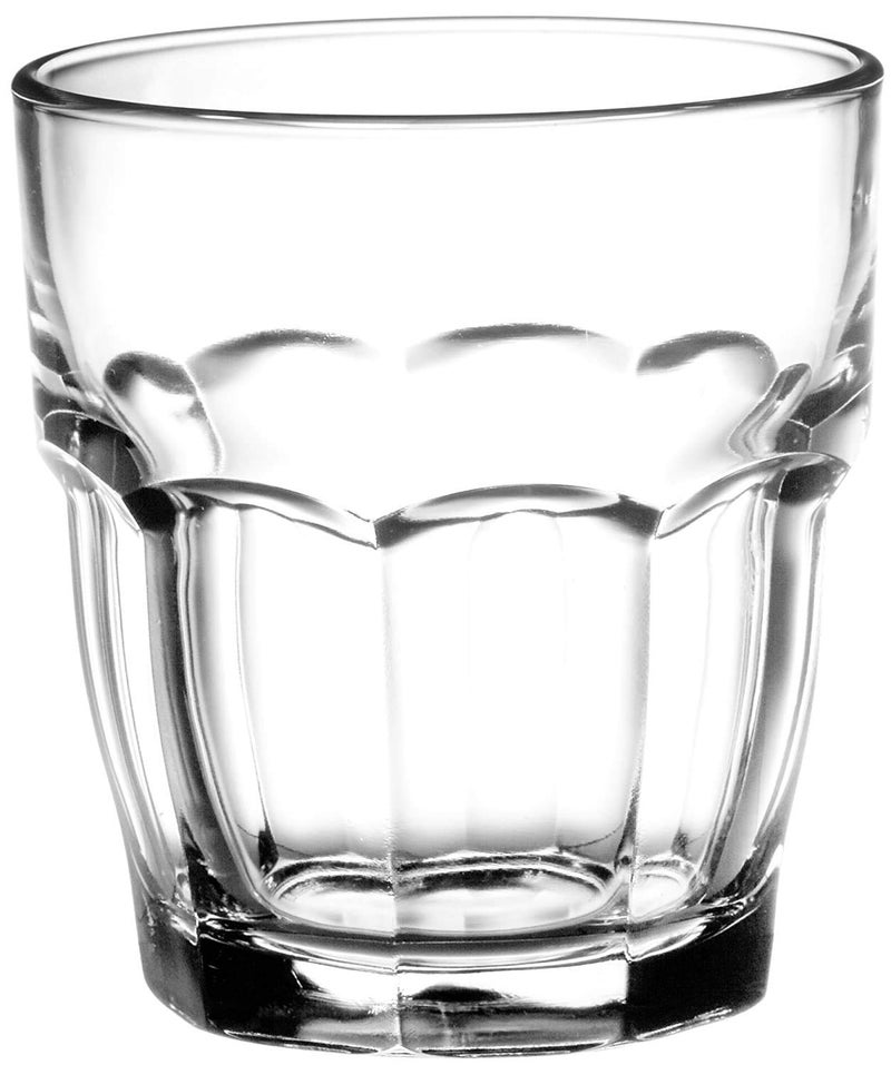 TIENER TIENER Traditional Desi Cutting Chai Glasses Roadside College Special Tea Dhaba Chai Tapri Masala Tea Coffee Glass Set of 6  - Image 1