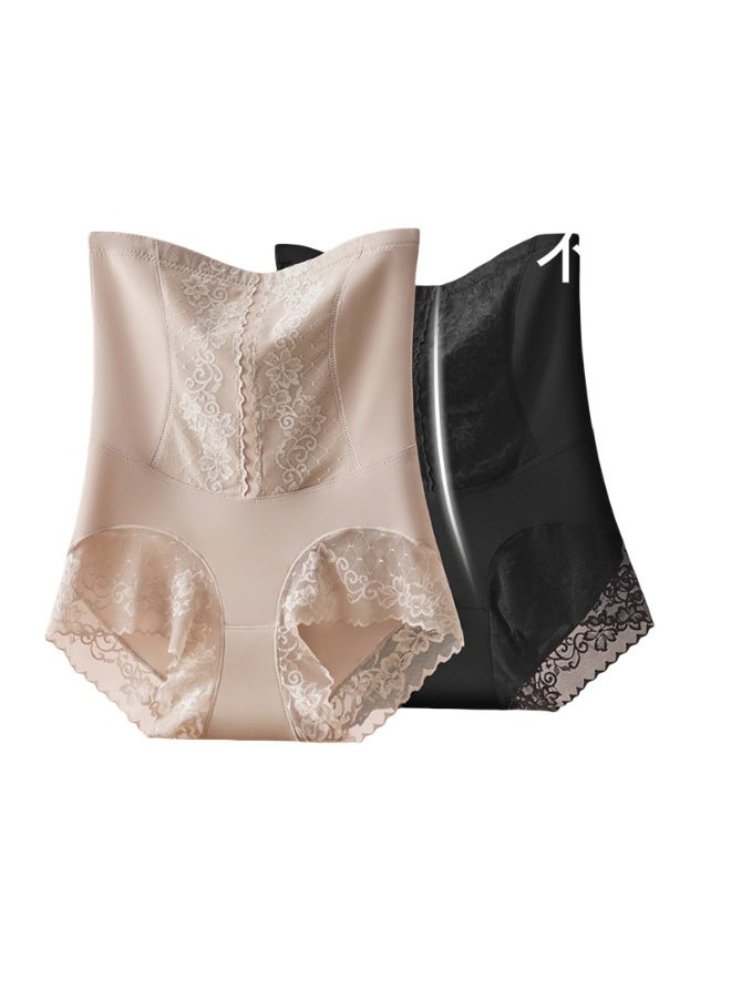 KUYING High Waisted Anti Glare Postpartum Waist Cinching And Hip Lifting Safety Pants For Body Shaping Set Of 2  - Image 1