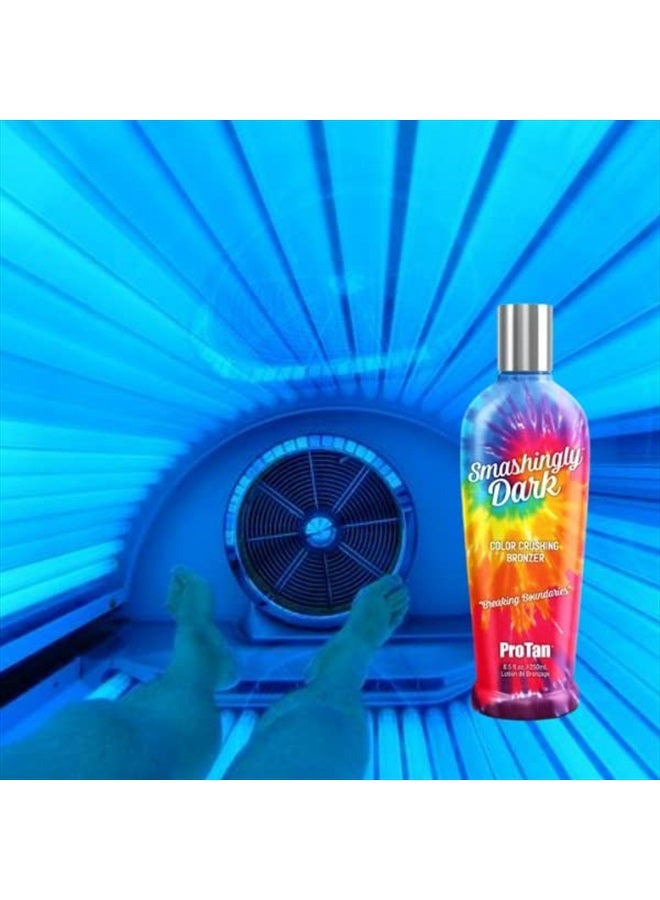 PRO TAN Smashingly Dark DHA Bronzer with Odor Shield Technology 8.5oz - Image 3