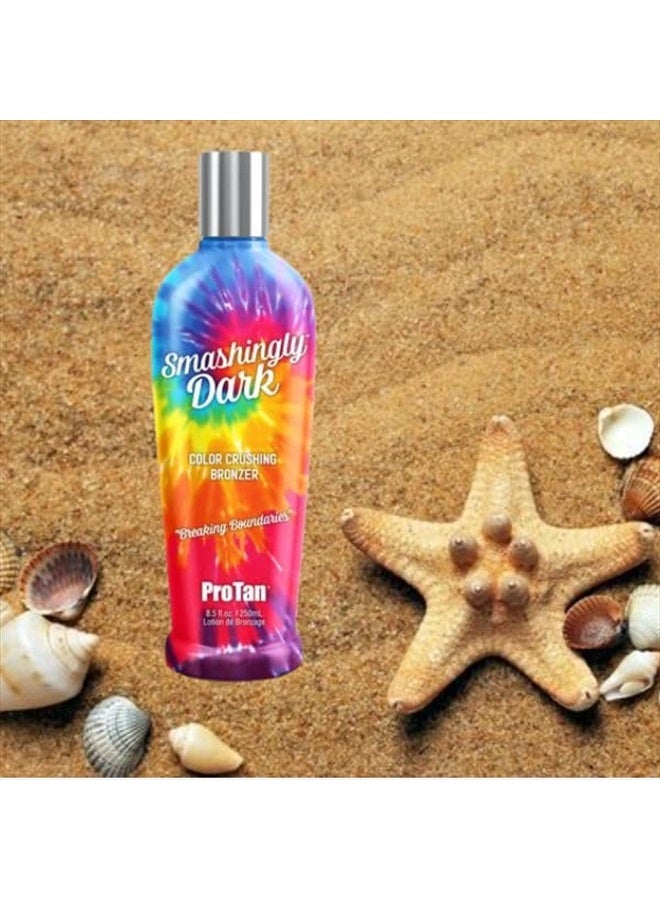 PRO TAN Smashingly Dark DHA Bronzer with Odor Shield Technology 8.5oz - Image 5