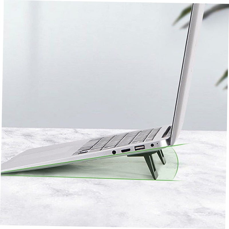 5pcs Black Portable Laptop Stand Ergonomic Riser For Lap Gaming Airflow Cooling Holder - Image 3