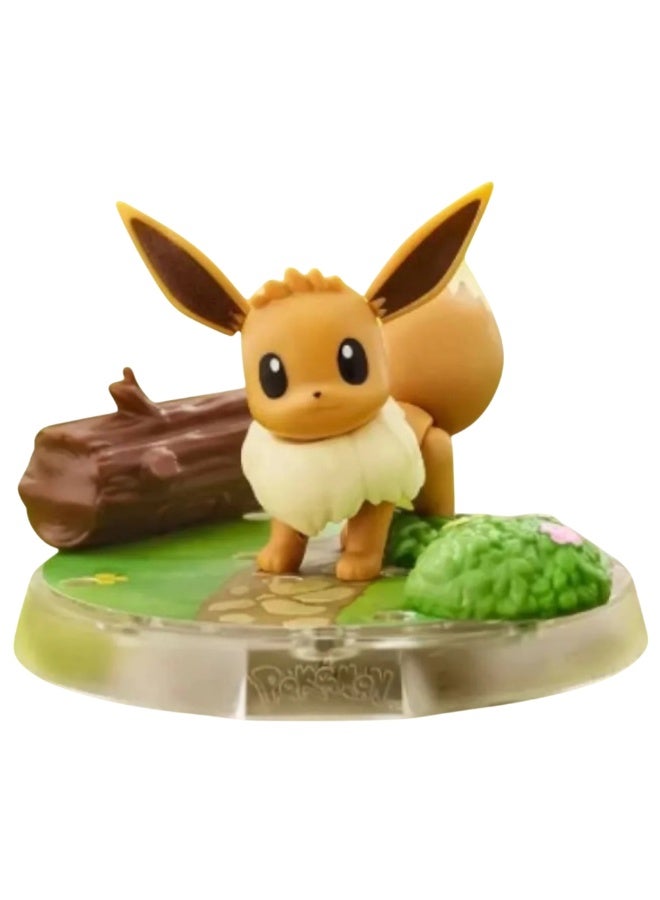 Blokees Pokémon Eevee Figure Kit | Prologue of Adventure Series | Classic Edition CV-S | Collectible Diorama Toy for Kids, Anime Fans & Collectors - Image 2