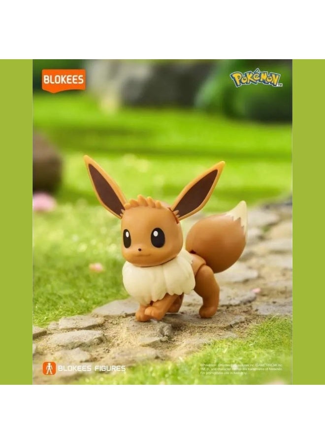 Blokees Pokémon Eevee Figure Kit | Prologue of Adventure Series | Classic Edition CV-S | Collectible Diorama Toy for Kids, Anime Fans & Collectors - Image 4