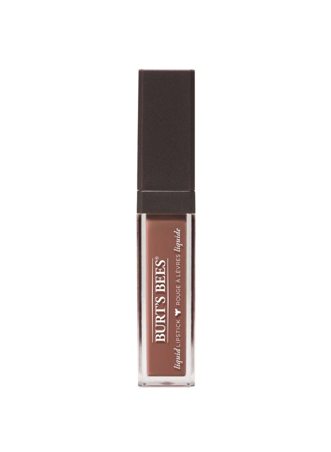 Burt's Bees Moisturising Full Coverage Liquid Lipstick, 5.9 g, Sandy Seas - Image 2