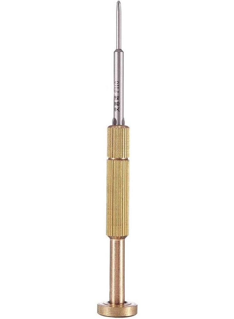 GGOOT DIY & Tools/Hardware M1.2/M1.4/M1.7/M2 Cross Brass Small Screwdriver Detachable S2 Batch Head Hollow Cup  - Image 4