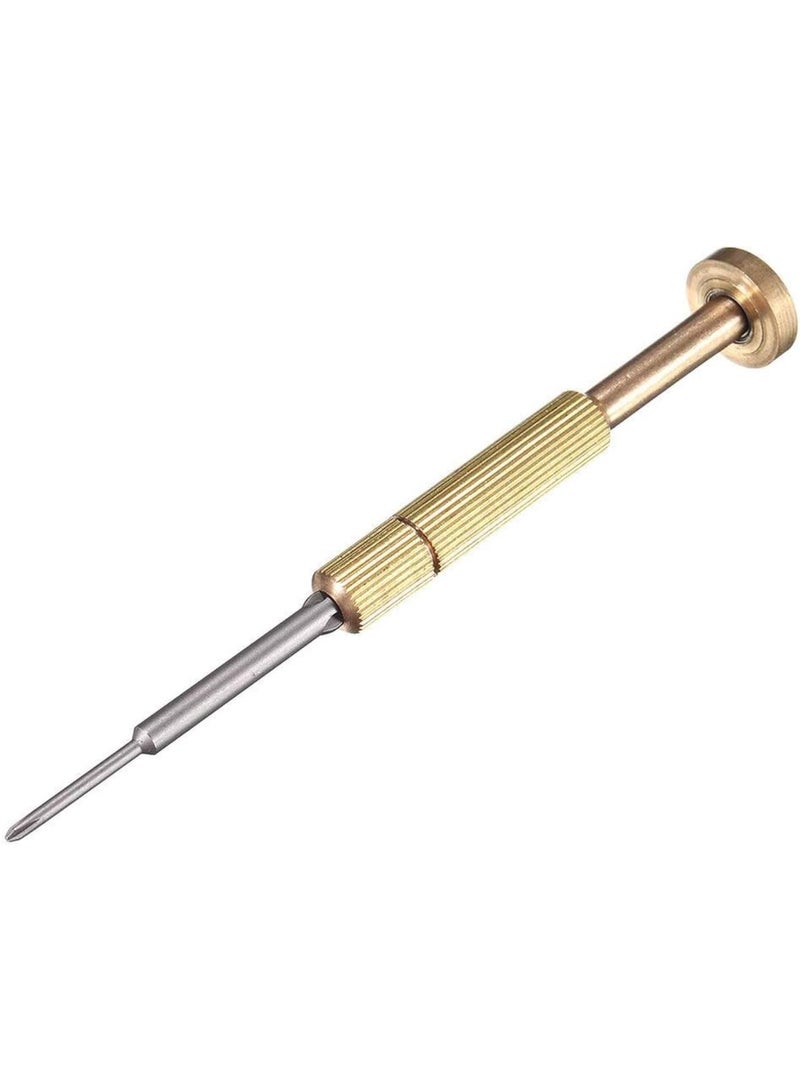 GGOOT DIY & Tools/Hardware M1.2/M1.4/M1.7/M2 Cross Brass Small Screwdriver Detachable S2 Batch Head Hollow Cup  - Image 3