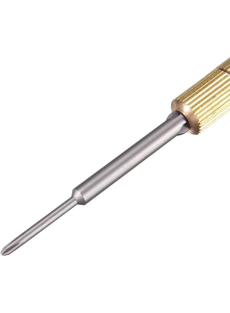 GGOOT DIY & Tools/Hardware M1.2/M1.4/M1.7/M2 Cross Brass Small Screwdriver Detachable S2 Batch Head Hollow Cup  - Image 5