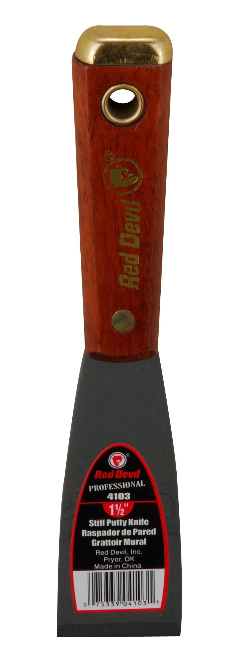 Red Devil 4103 15Inch Stiff Putty BrownGrey