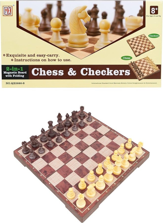 JBM ENTERPRISE Premium Handcrafted Wooden Chess Set - Classic Folding Board Game with Carved Chess Pieces & Storage - Traditional Educational Strategy Game for Kids & Adults, Ideal Gift - Image 4