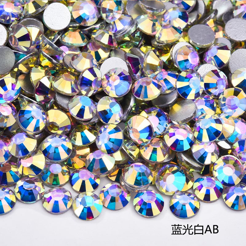 Dawang Fan Diamond Transparent Ab Loose Diamond Ss2-60 Glass Flats Bottom Diamond Rhinestone Diy Mobile Phone Case Jewelry Accessories - Image 1