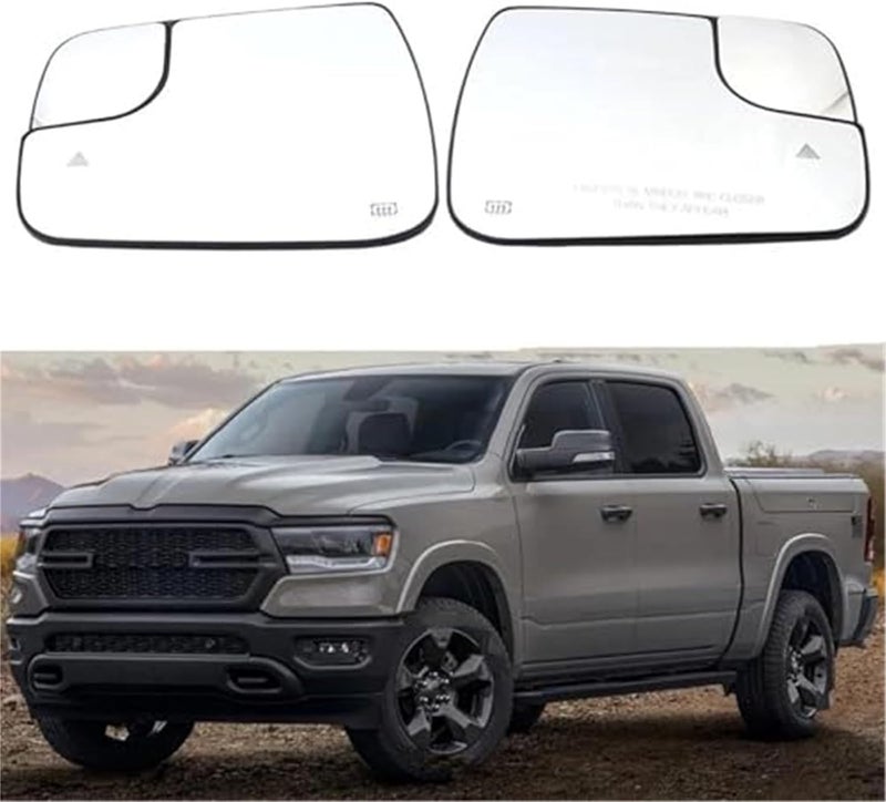 Wivplex Heated Right Side Mirror Glass for Dodge Ram - Image 2