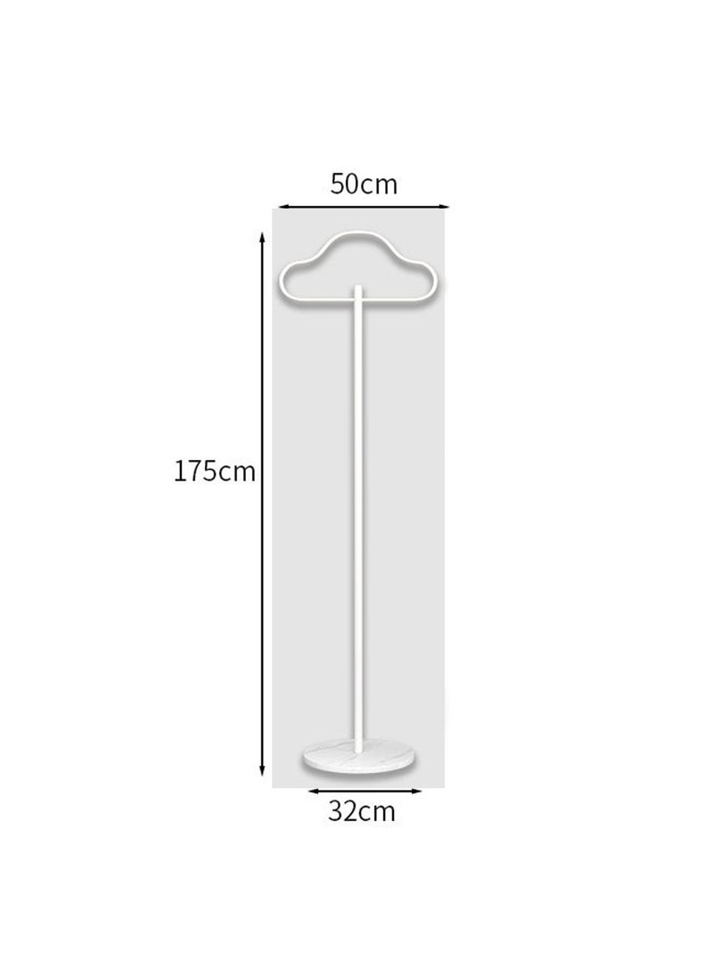 YQbest - Coat Rack Freestanding with Natural Marble Base 68” 175cm Entryway Coats Hanger Stand, Home Bedroom Hotel Hall Tree for Coats, Hats, Scarves, Clothes, and Handbags - Image 1