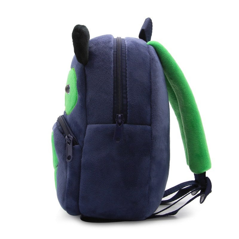 Plush Kids Backpack, Gorilla Animal Design, Soft Lightweight School Bag for Toddlers and Preschool Kids - Image 4