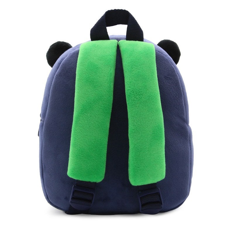 Plush Kids Backpack, Gorilla Animal Design, Soft Lightweight School Bag for Toddlers and Preschool Kids - Image 5