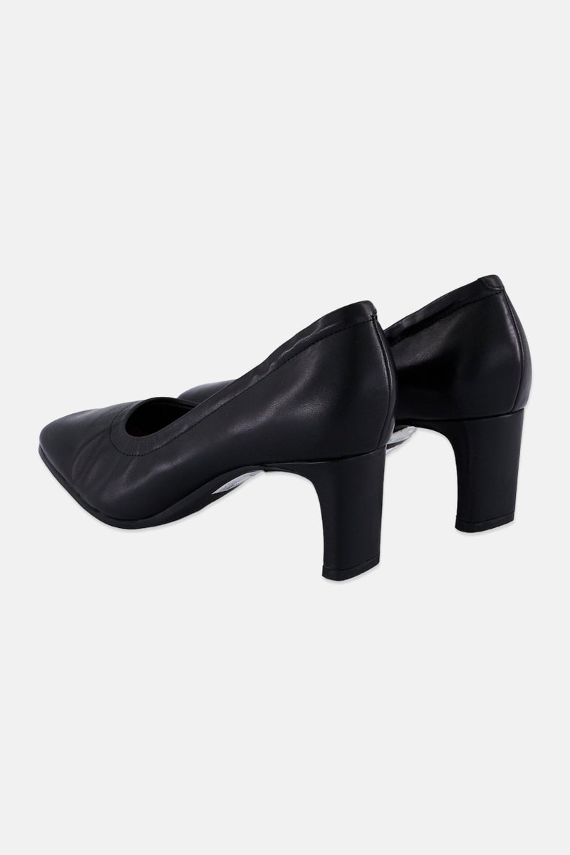 clarks Women Standard Seren 55 Soft  Slip On Pumps, Black - Image 2