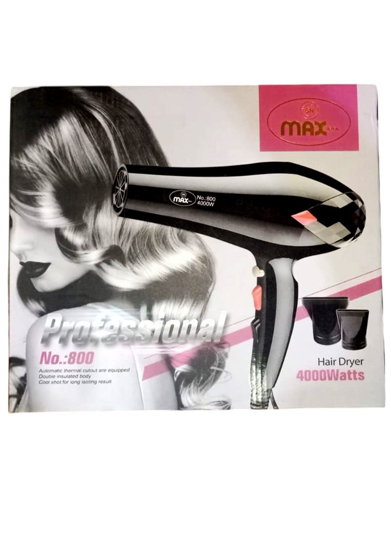 ماكس مجفف شعر من إس إن ماكس برا موديل NO800