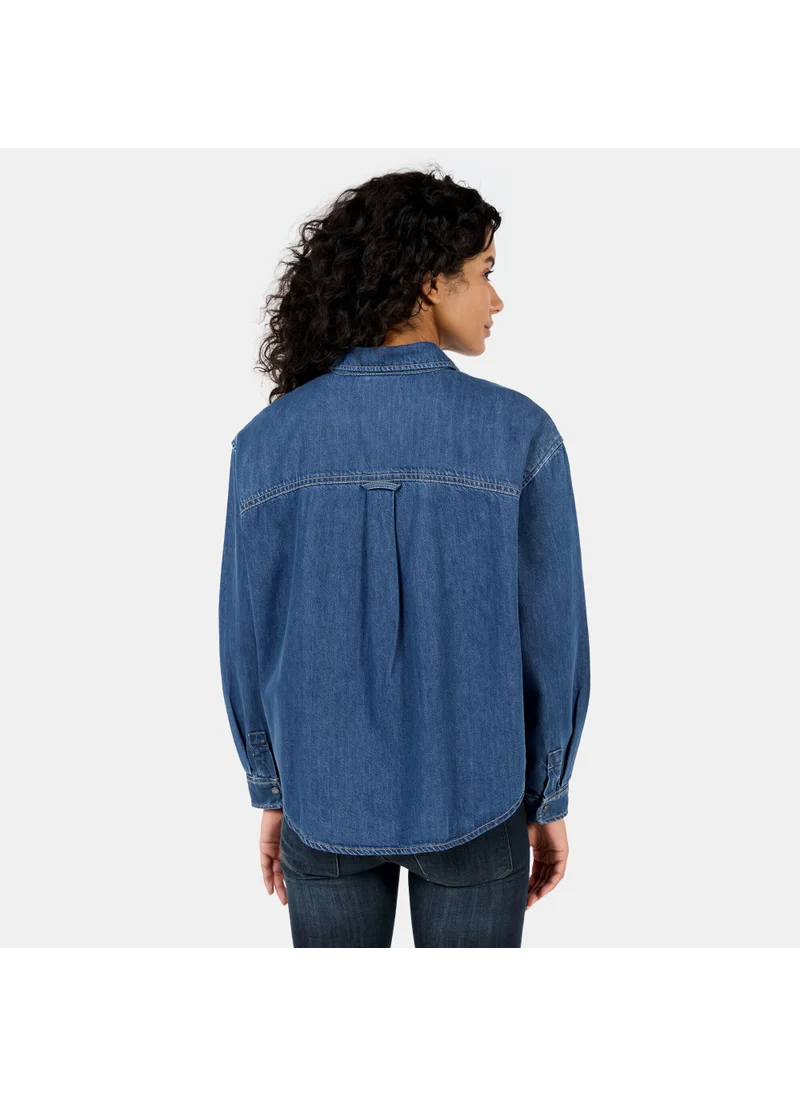 Timberland Women's Refibra Denim Shirt