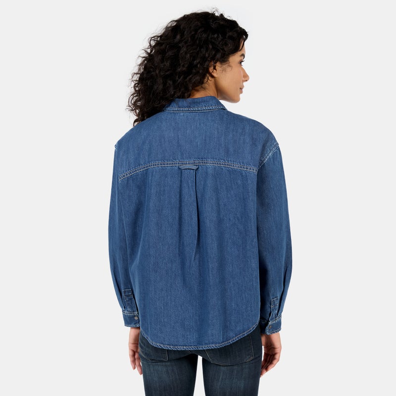 Timberland Women's Refibra Denim Shirt - Image 2