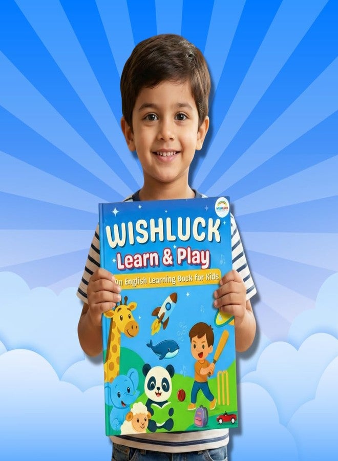 WISHLUCK Learn & Play Interactive Sound Book for Kids | Music, Sounds, Numbers, Words & Early Learning Fun - Image 1