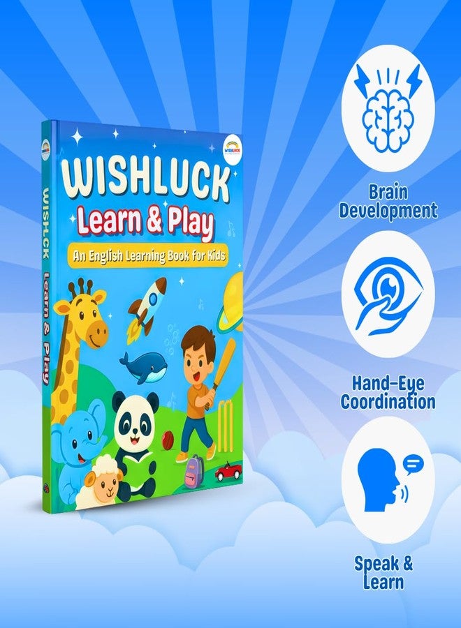 WISHLUCK Learn & Play Interactive Sound Book for Kids | Music, Sounds, Numbers, Words & Early Learning Fun - Image 4