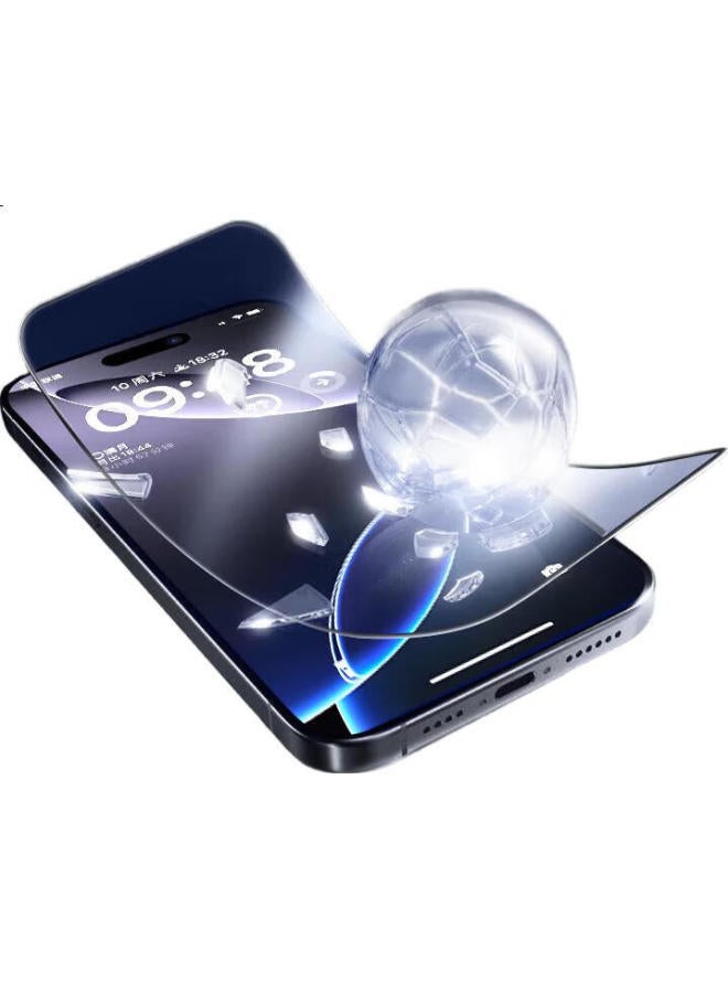 DiVi First Guard [1-Second Easy Installation] Tempered Glass Screen Protector For Apple 16 Pro, Corning Anti-Peeping Film, Dust-Proof, Shockproof, Anti-Fingerprint, Quick Installation, Dust-Free Installation, Anti-Spy 28° - Image 2