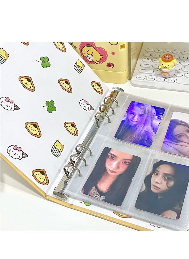 Cartoon Sanrio Pudding Dog photo album contains 10 transparent pages