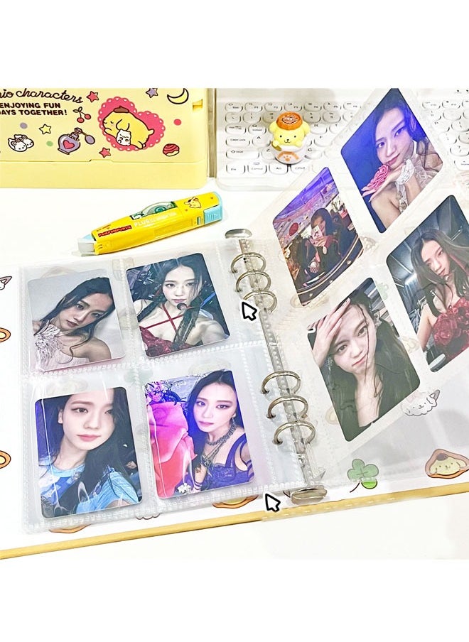 Cartoon Sanrio Pudding Dog photo album contains 10 transparent pages