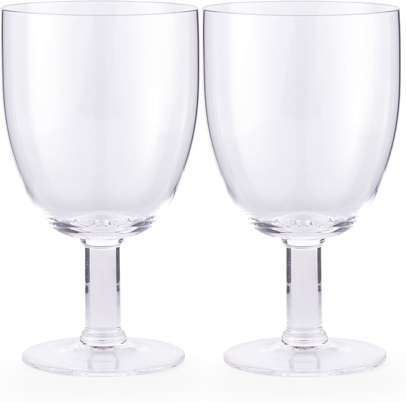 Spode Kit Kemp 118oz Wine Glassware Set of 2  Soda Lime Glass  Dishwasher Safe  For Tea Liquor Beer Juice Cocktail Whiskey  Fabulous Gift  Dinner and Party Use - Image 1