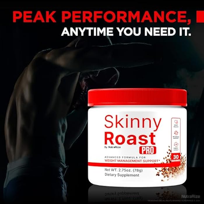 NutraRize Skinny Roast Pro - Premium Powder Formula for Overall Health & Fitness, SkinnyRoast Pro to Support Healthy Lifestyle & Maintain Energy, Official Skinny Roast Pro In A Jar Review (30 Servings) - Image 4