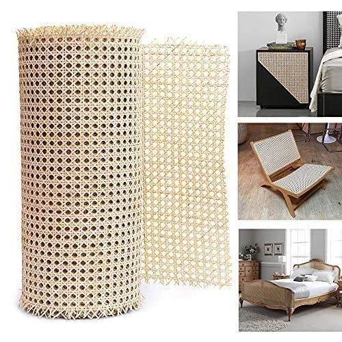 Cane Masters Rattan Cane Roll for Furniture Mesh Webbing Mat Roll for Basket Chair Cabinet Almirah Decoration Weaving Furnishing 18X72 - Image 1