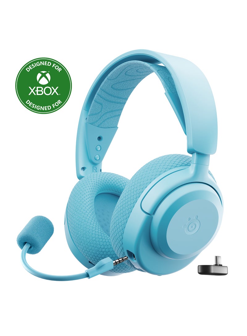SteelSeries Arctis Nova 3XW Wireless Multi-Platform Gaming Headset for Xbox, Playstation and PC and mobile devices- Aqua - Image 1