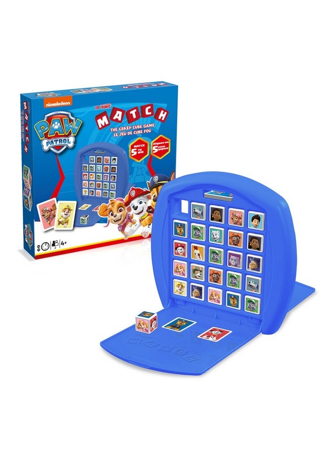 Top Trumps Match Game Paw Patrol - Family Board Games for Kids and Adults - Matching Game and Memory Game - Fun Two Player Kids Games - Memories and Learning, Board Games for Kids 4 and up - Image 1