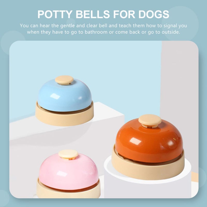 BESTonZON 2pcs Pet Training Bells for Dogs and Cats, Interactive Blue Pet Potty Doorbells for Puppy and Cat Behavior Training - Image 5