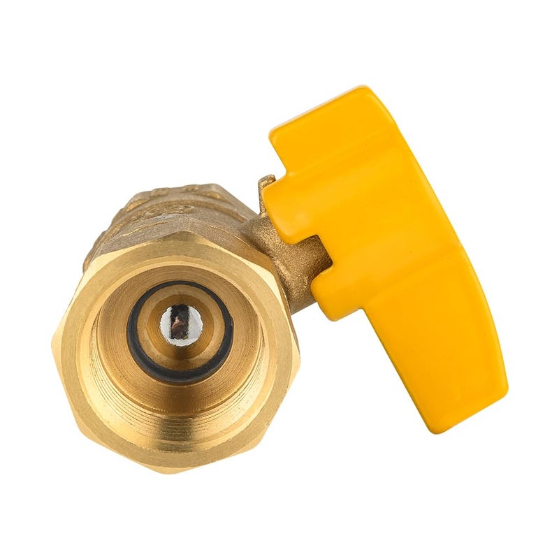 EFIELD Gas Ball Valve with 3/4'' FIP x 3/4'' FIP Brass Fittings for Gas Connectors with Quarter-Turn, UL CSA Approved (1),(VALVE236) - Image 5