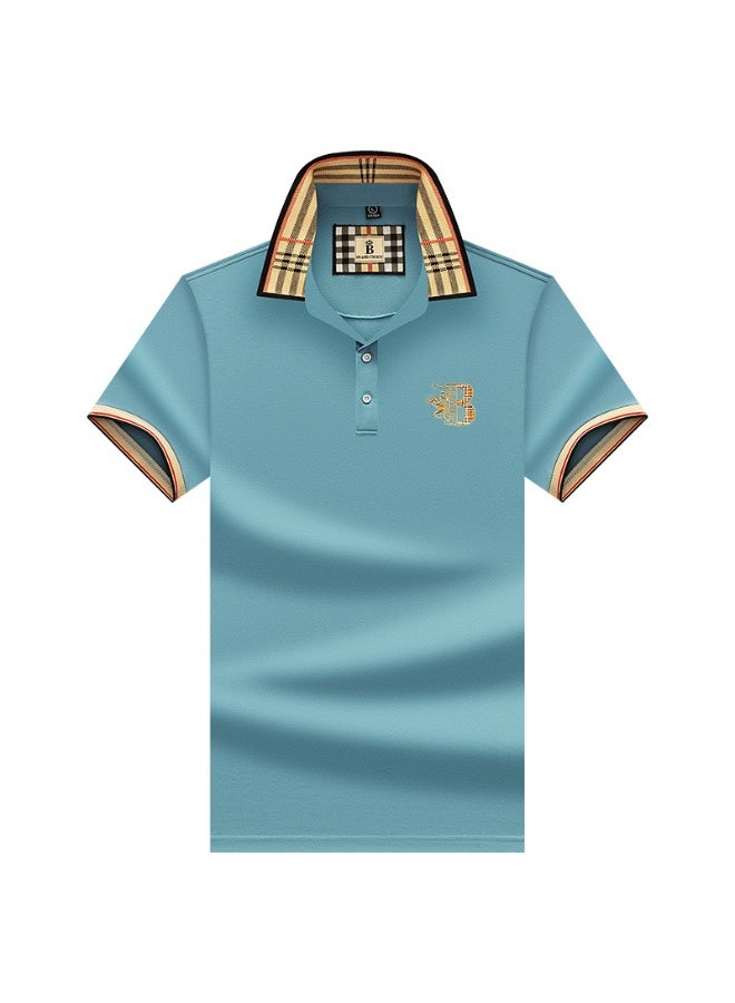 Summer Men's Shirt Short Sleeve Polos Fashion Embroidery Casual Shirt Men Clothing Golf Wear Tee Shirt - Image 1