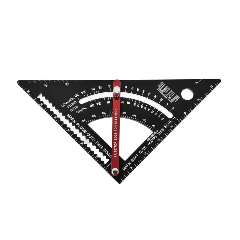 Aluminum Alloy Adjustable Ruler Tool For Woodworking And Industrial Projects - Image 5