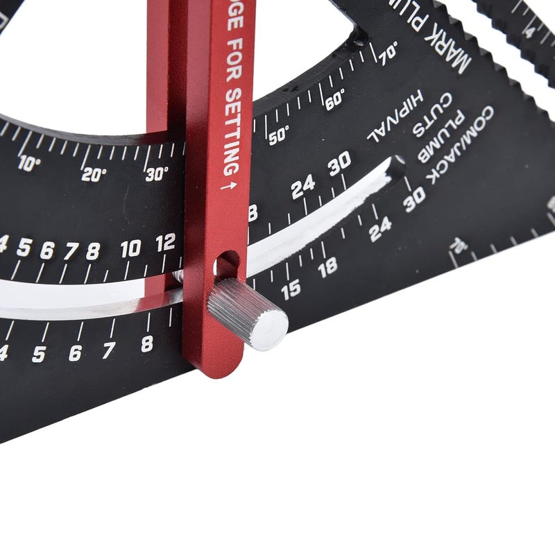 Aluminum Alloy Adjustable Ruler Tool For Woodworking And Industrial Projects - Image 3