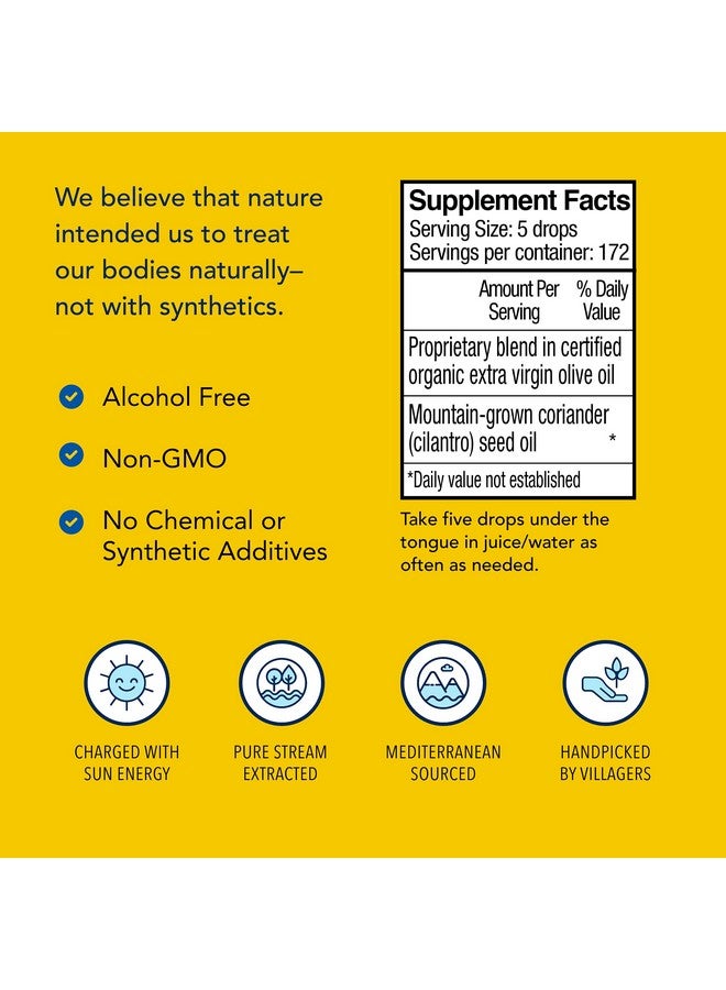 North American Herb & Spice Cilantrol 1 Fl. Oz. Digestive Support Cilantro Extract Nongmo 130 Servings - Image 5