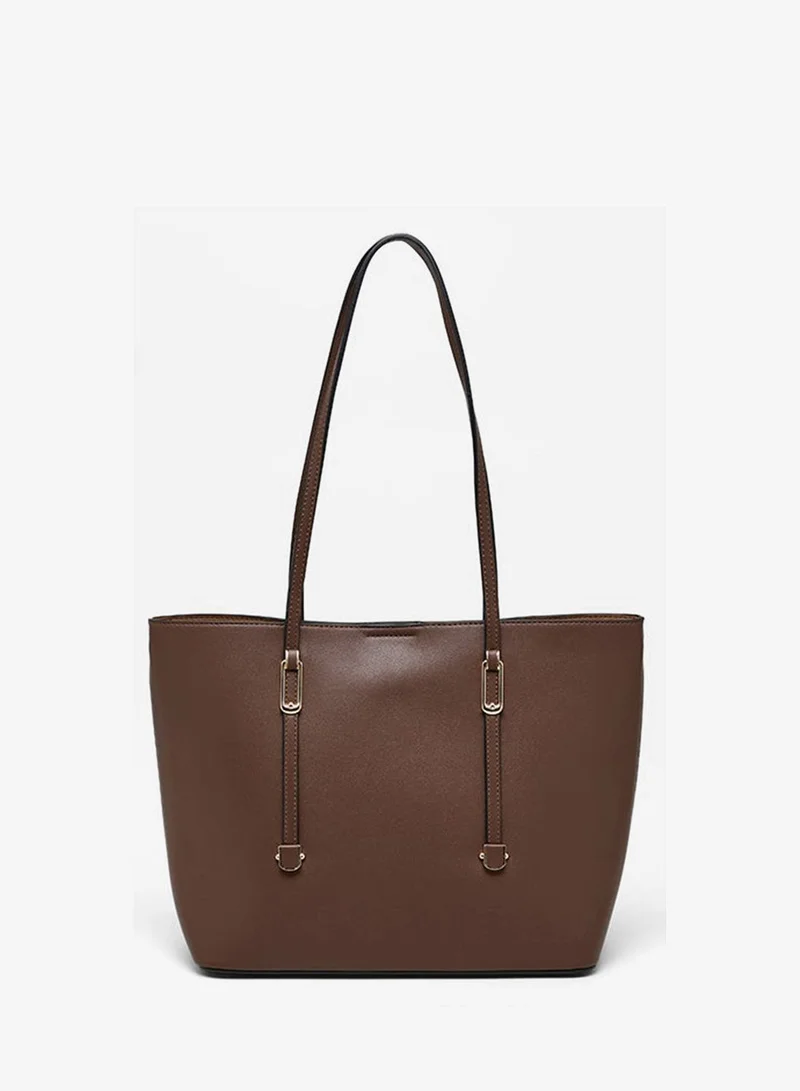 R&B Solid Shoulder Bag