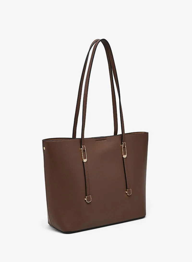 R&B Solid Shoulder Bag