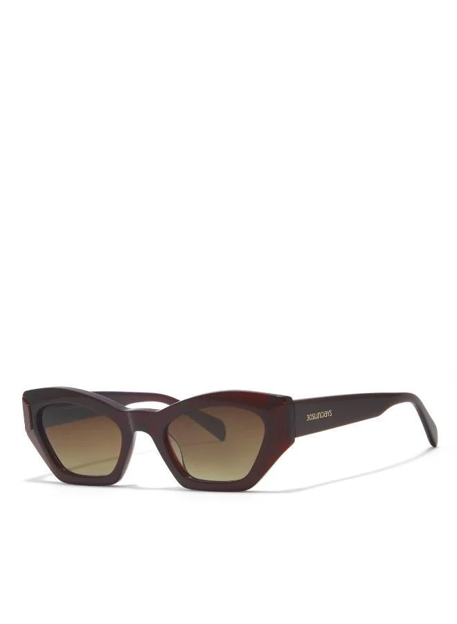 30 سندايز نظارات شمسية فالرا نسائية عين القطة أحمربني