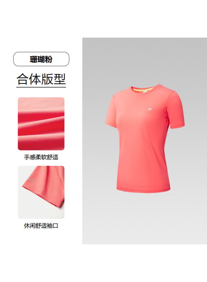 HLA 25 Summer Running Sports Sss Round Neck Casual Women'S Short-Sleeve T-Shirt - Image 3