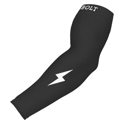 BRUCE BOLT Graduated Compression Arm Sleeve - BLACK - LG/XL - Image 1