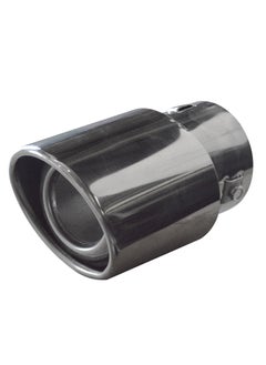 Al Khateeb Universal Car Auto Exhaust Pipe Tip Rear Tail Throat Muffler Stainless Steel 