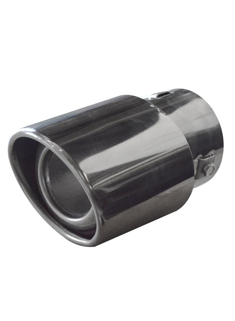Al Khateeb Universal Car Auto Exhaust Pipe Tip Rear Tail Throat Muffler Stainless Steel