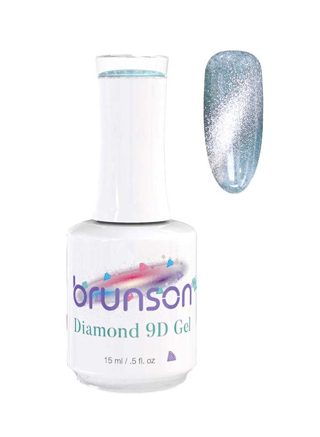 brunson Diamond 9D Magnetic Cat Eye Gel Reflective Diamond Gel Nail Polish 15ml Soak Off Gel Polish BD9D013 - Image 1