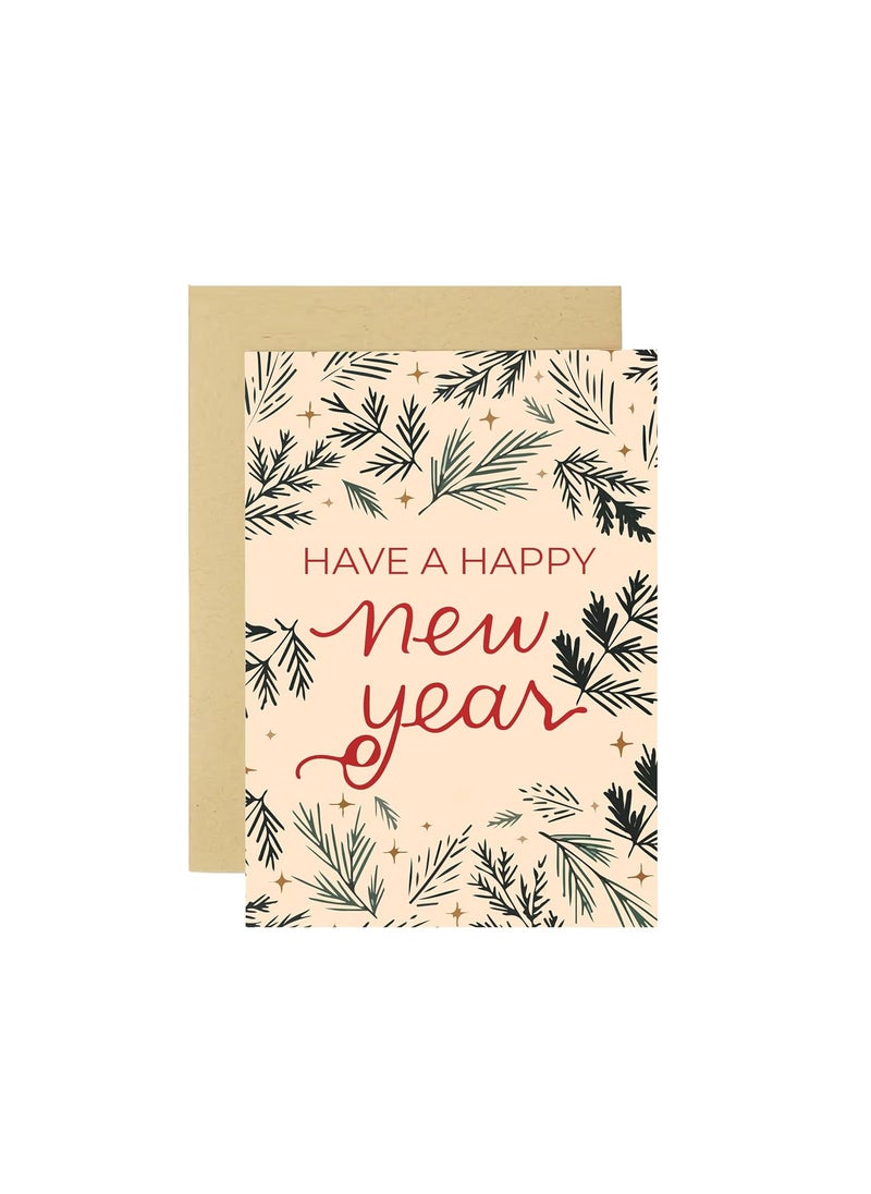 NorthLand Northland Have a Happy New Year Greeting Card 